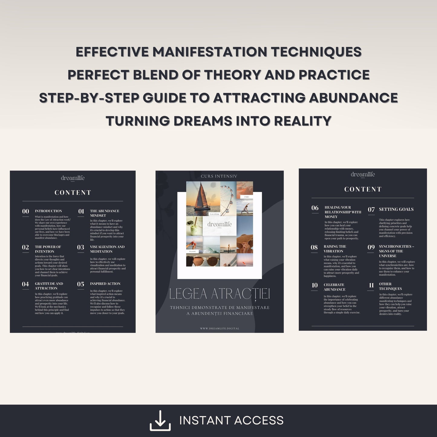 THE LAW OF ATTRACTION - PROVEN TECHNIQUES FOR MANIFESTING FINANCIAL ABUNDANCE