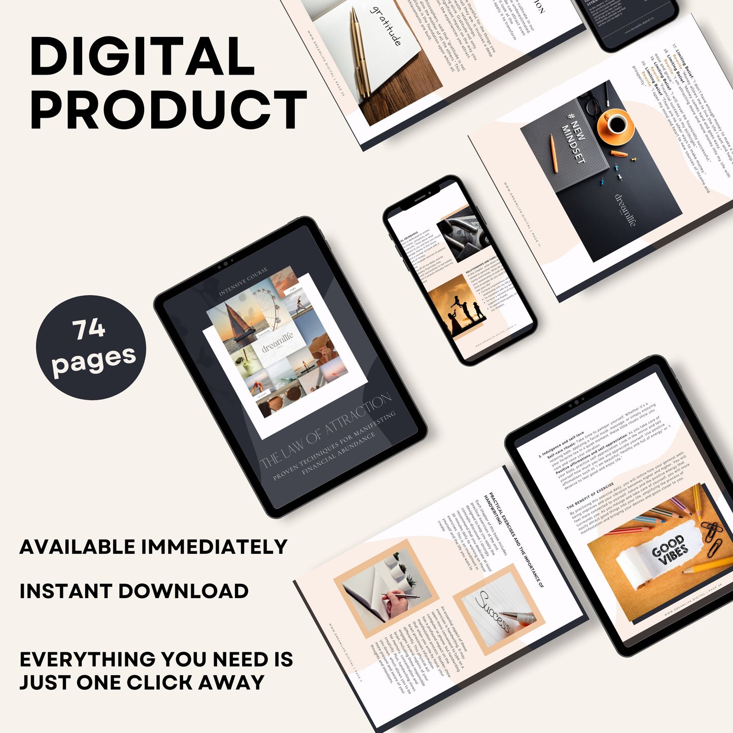 THE LAW OF ATTRACTION - PROVEN TECHNIQUES FOR MANIFESTING FINANCIAL ABUNDANCE